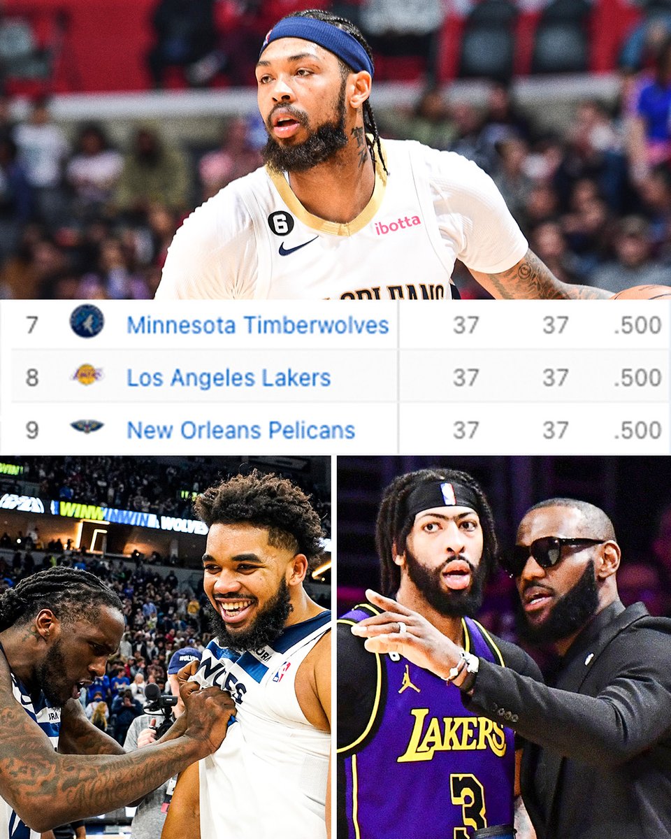 ESPNNBA's tweet photo. The Play-In race 👀👀👀 https://t.co/q6UJ4iscfA