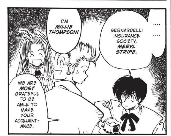 the way vash looks at milly will forever crack me up In Every Universe They Are Bros