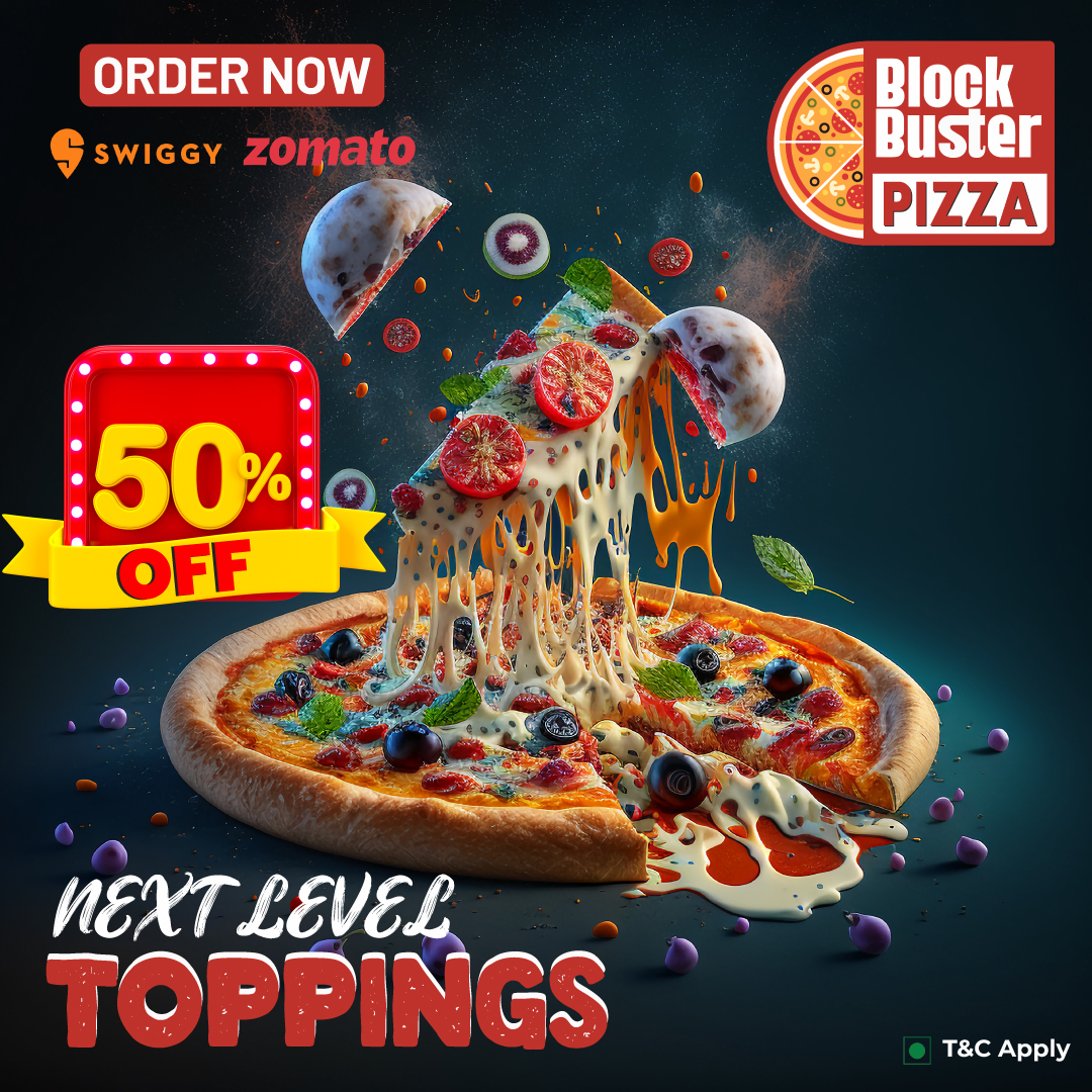 BlockBusterPiza's tweet photo. Did you sleep well?π₯±π΄π€
Tap to eat wellπ₯°ππ
π²Order now and get 5οΈβ£0οΈβ£% off on all Pizzas at @BlockBusterPizza Restaurant!!!
#BlockBusterPizza #SleepWell #EatWell #BestPizza #50off #BestRestaurant #HyderabadWalaPizza #TastyFood #LowCostFood #FiveStarFood #FiveStarRestaurant https://t.co/O8uMyt93Yk