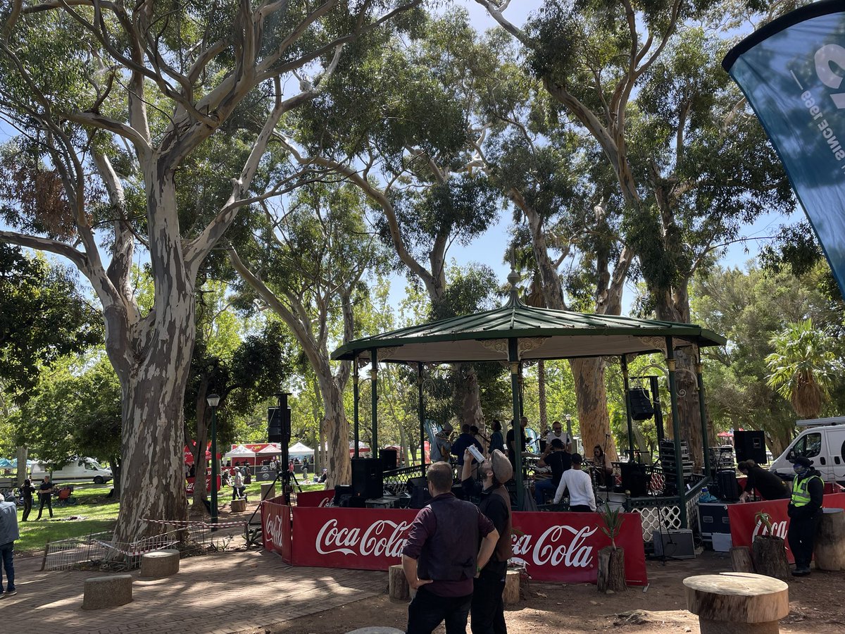 Weather is good do join Claire is in ct <a href="/MangoGrooveSA/">Claire Johnston</a> with <a href="/NomadOrchestra/">Nomadic Orchestra</a> <a href="/DukesOfNote/">Dukes Of Note</a> music from 1pm tickets at gate 100 bucks online 89 from <a href="/QuicketSA/">Quicket South Africa</a> <a href="/CPTgigs/">Cape Town Gig Guide</a> <a href="/djselwynb/">Selwyn Bartlett</a> <a href="/CityofCT/">City of Cape Town</a>