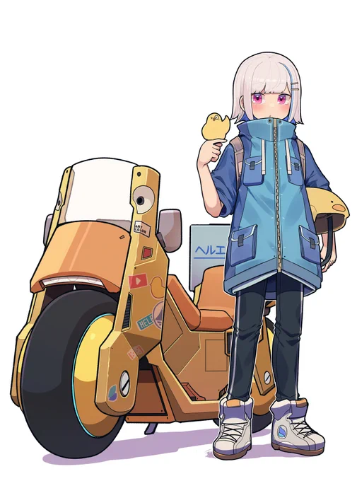 バイク#ヘル絵スタ 