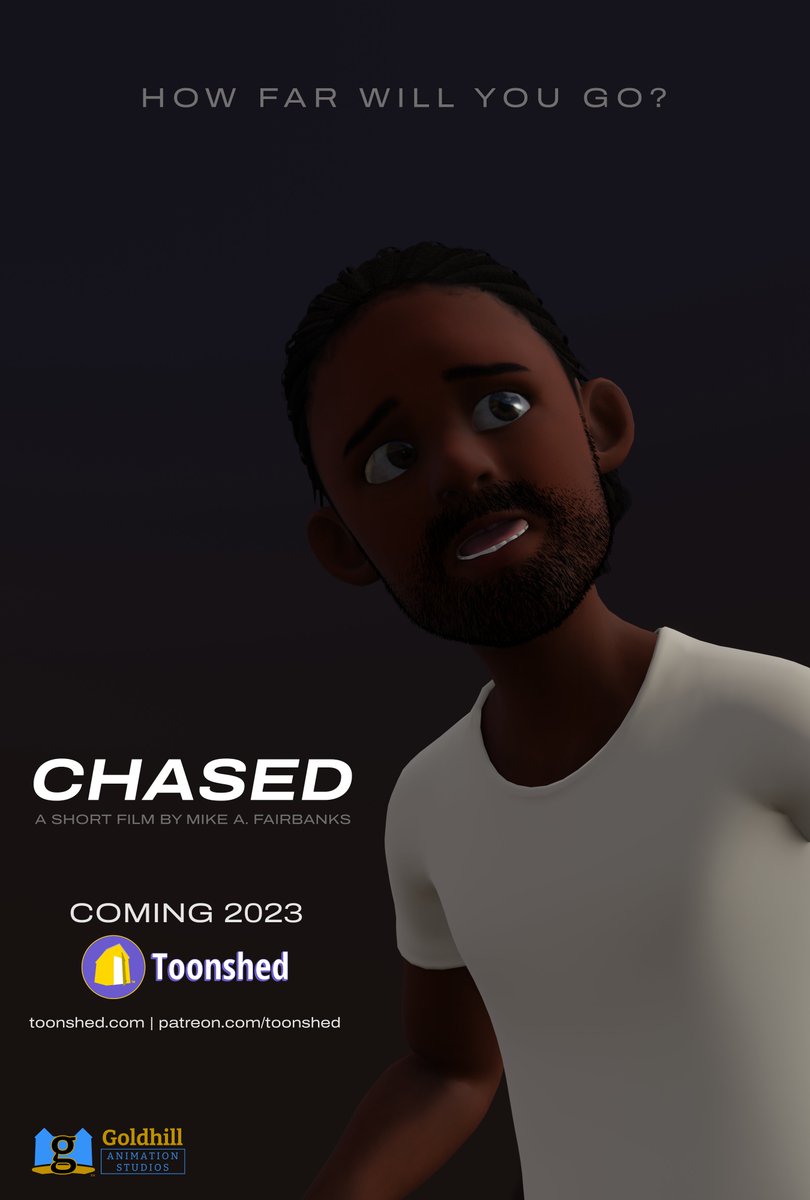 GoldenToonshed's tweet photo. How far will you go?
CHASED - a thrilling short film by @MikeAFairbanks - Coming this half of 2023!
follow all the progress right here, exclusive sneak peeks over at https://t.co/b8iVm1GuIm
#toonshed #animation #adultanimation #3Danimation #Blender3d #blender https://t.co/hLLdbF2iSn