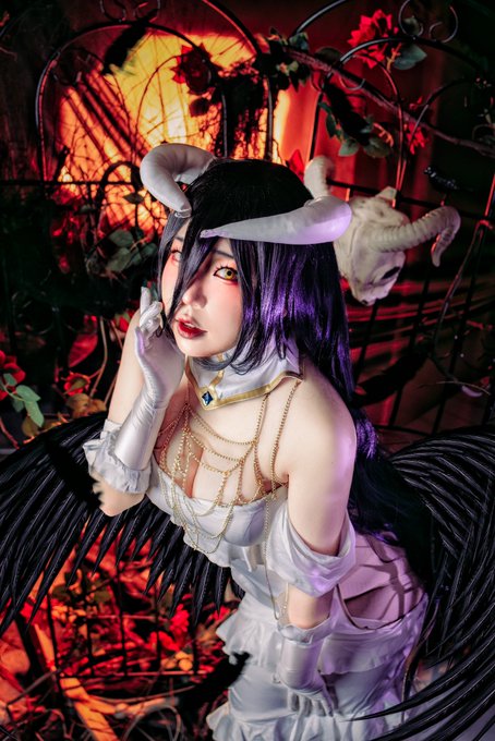 深く愛しています#Overlord #アルベド #albedo#cos #cosplay #コスプレ #LeCospla