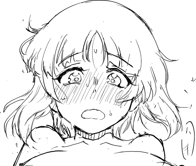 R18 えっちな西住みほさん(ラフ) 