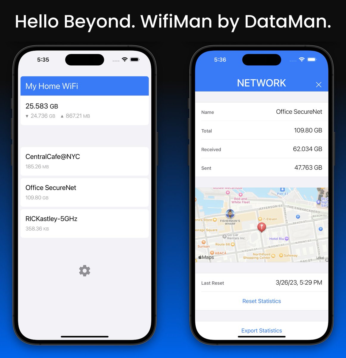 XVisionNow's tweet image. Meet Dynamic Island 💙 Update your WifiMan #iPhone14 #DataMan apps.apple.com/us/app/wifiman…