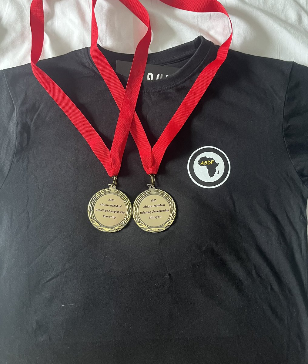 AfricanSDF's tweet photo. Gifts and medals are ready foe the top 2 debaters, who are both from South Africa! πΏπ¦π
#AIDC2023 #AfricanDebating https://t.co/kF7K1HkL8M