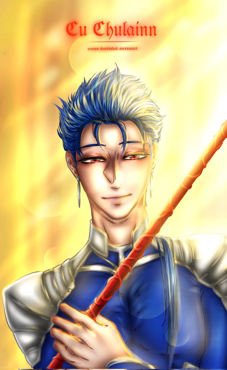 DruideLuka's tweet photo. BEST MAN. Pack one, I'm buying.  Oh no, better is THREE.

#draw #drawing #drawingart #art #artist #digital #digitalart #画家 #manga #painting #best #hot #anime #game #characterart #lancer #Cuchuliann #FateStayNight #servant #マンガ #アニメ #運命ステイナイト https://t.co/YWxQVco510