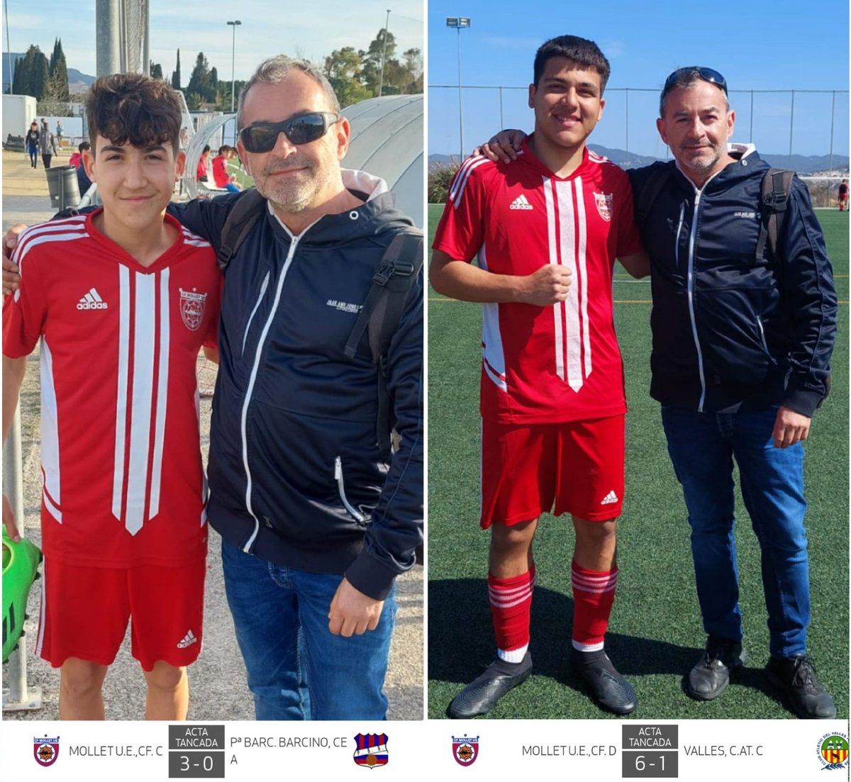 XavierBuzon's tweet photo. Sábado futbolero con mis dos campeones  !! ⚽️⚽️ https://t.co/BbHujtyEHw