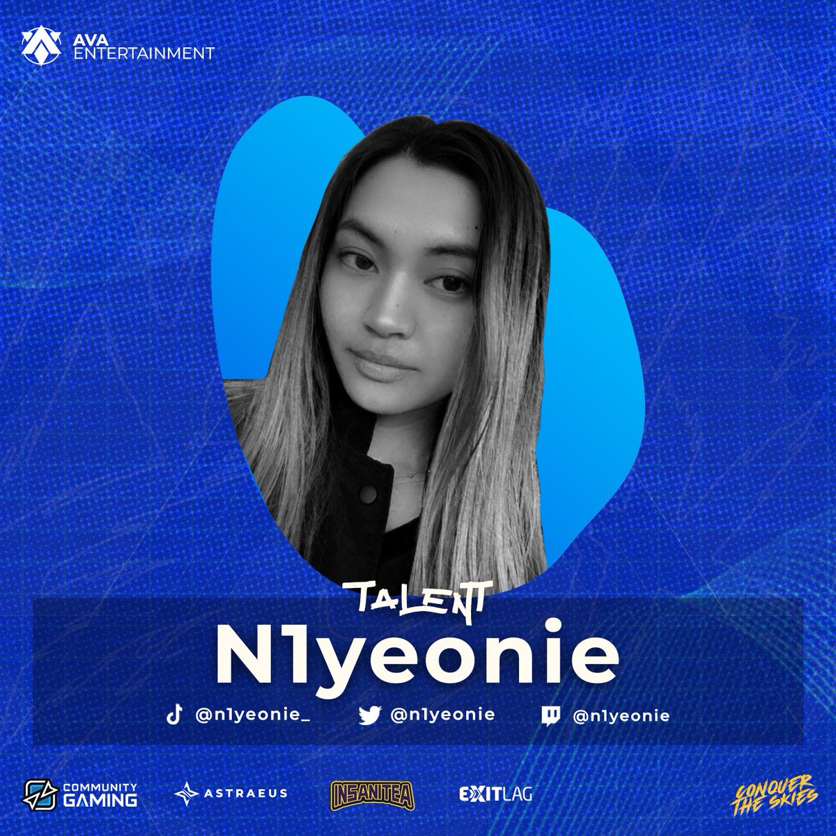 aspireAVA's tweet photo. The next content creator we're proud to introduce is none other than n1yeonie! She'll be streaming on Twitch. Make sure to follow her!

n1yeonie's socials:
TikTok: https://t.co/OgDIPA0A50
Twitter: https://t.co/c6BYH12sUH
Twitch: https://t.co/Ktsg2CTlEo

#PoweredbyAVA 
#aspireAVA https://t.co/EkJCZAWh4p