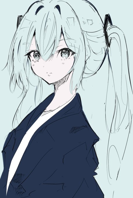 練習#絵描きさんと繫がりたい #初音ミク 