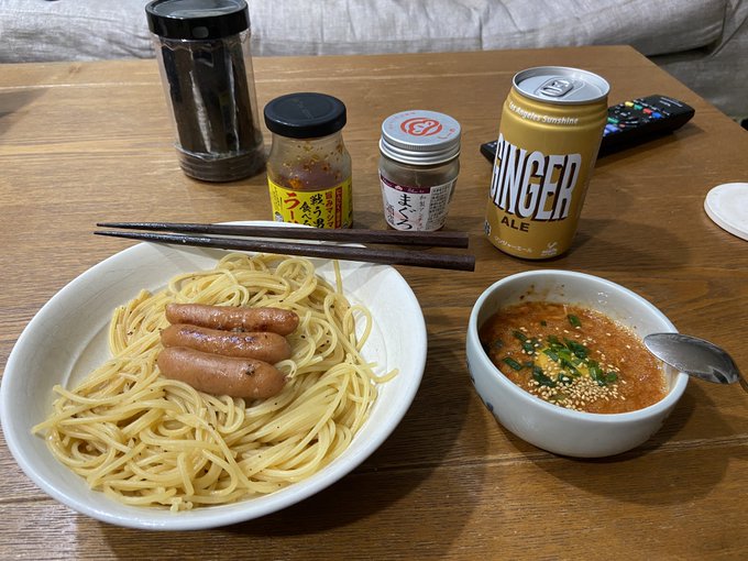 ひとりぼっち生活なので晩酌風1人飯 