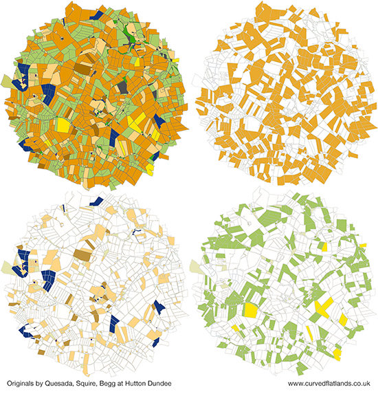 curvedflatlands's tweet image. Great day at @BioregionTay meeting last Friday. Big Q: Can the landscape feed the people? We can start by defining what the land is doing now, then work out what it could do. Here, different land uses in an area are identified: next steps are trickier #ClimateTayside23