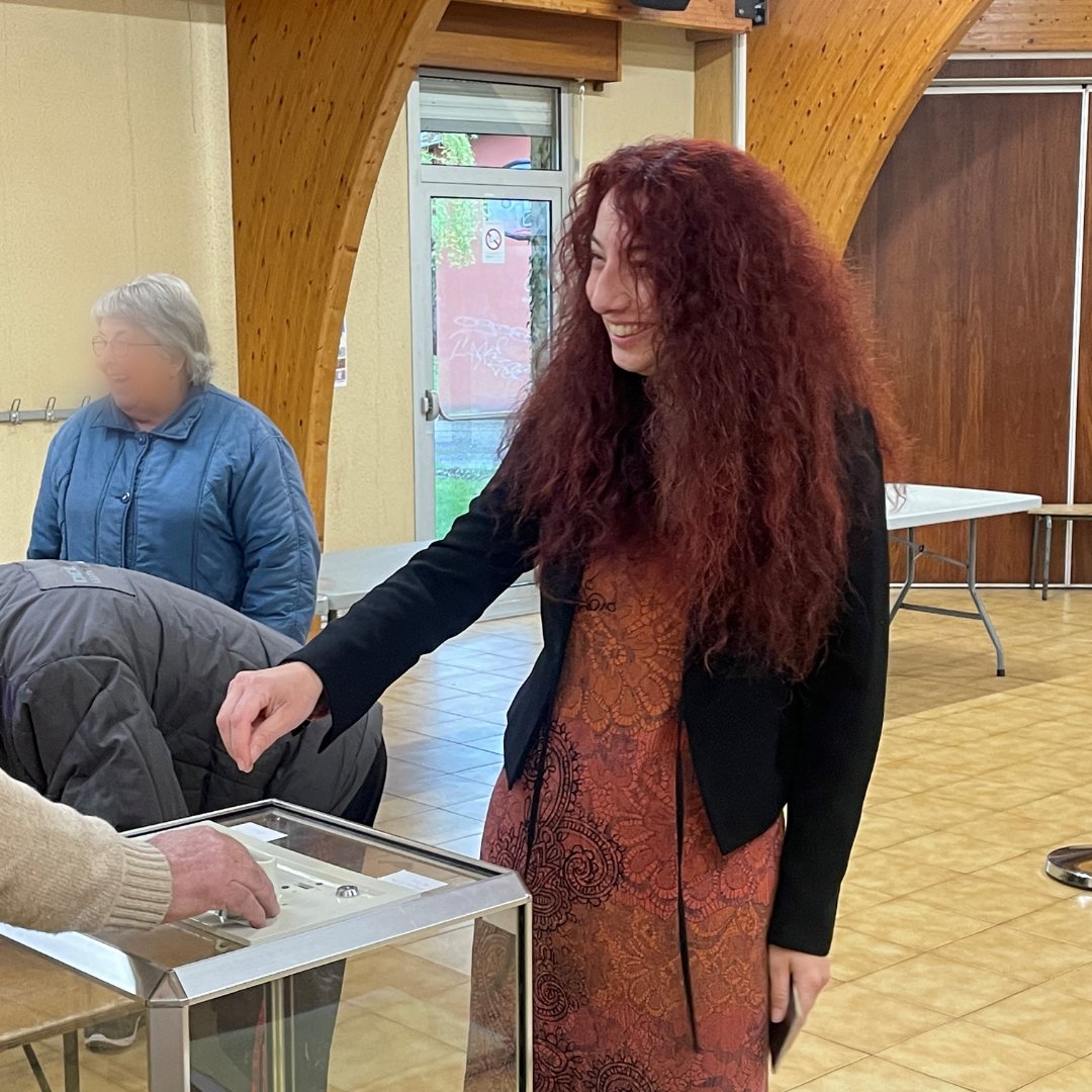 A voté !
