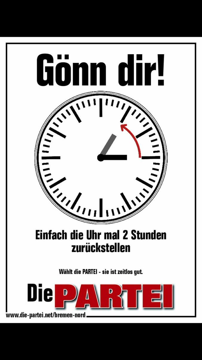 KV_HBNORD's tweet image. ürgs, hier #ProTipp: N8 #Zeitumstellung