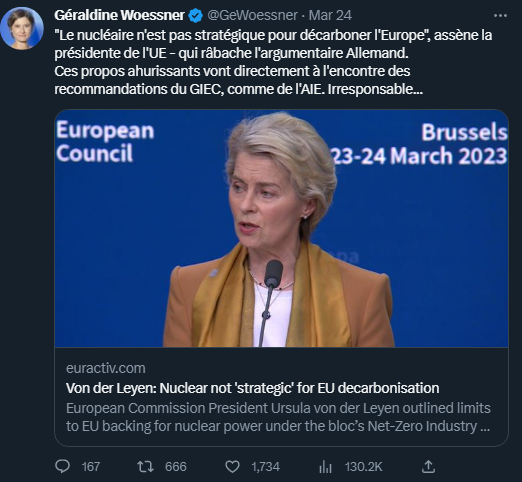 BonPote's tweet photo. "Le GIEC recommande les méga bassines !"
"Le GIEC recommande le nucléaire !"
c'est FAUX, FAUX et FAUX.  le GIEC ne recommande RIEN.
Politiques, journalistes, techno-solutionnistes... Ras le bol de voir toujours les mêmes comptes Twitter faire de la désinformation. https://t.co/ad11owUqwD