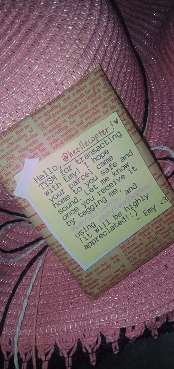 heellecopter's tweet photo. hi‚ ate @emysellsera. the parcel arrived safely po‚ also thankyou po sa freebies. grabe ang gagwapo ng dumating. thankyouu so much po<33
#emyfeedbacks https://t.co/yIBgqwBt99