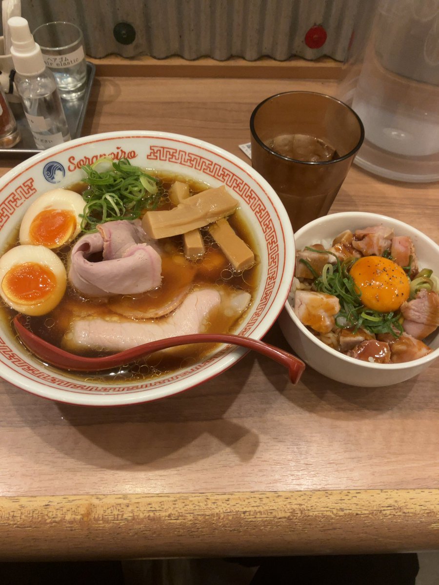 久々にラーメン