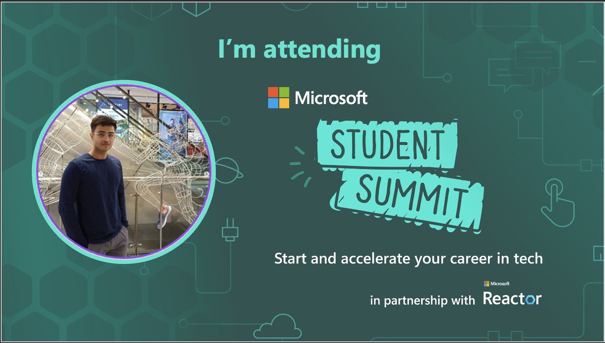 akshay_99h's tweet photo. I had the opportunity to attend the @MSFTImagine Student Summit and now I get to host a watch party for it(!!!)
If you missed out, you can catch the recording here: https://t.co/euydWe4xNF 

#MSFTImagine #StudentSummit #Microsoft https://t.co/ZjaSmEm63I
