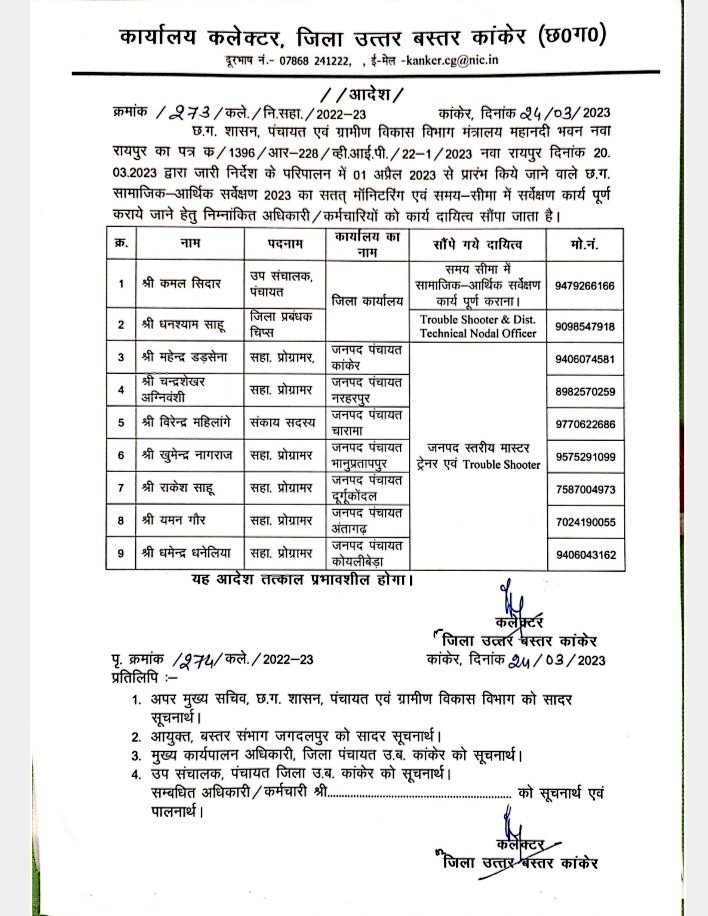 छत्तीसगढ़ मनरेगा कर्मचारी महासंघ जिला -कबीरधाम tweet media
