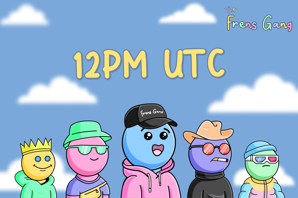 📢 MINT TODAY 

GM Frens Gang, it's the MINT DAY!
We want to invite you on this Party 🎉

💛 WL/OG ➜ 12pm - 12:30pm UTC ( 0.9 $APT )
💙 Public ➜ 12:30pm UTC ( 1.3 $APT )

👉 hypersplatform.com

A huge day for all of us &amp; will see you on the moon! 

LFG FAM 🔥🔥🔥