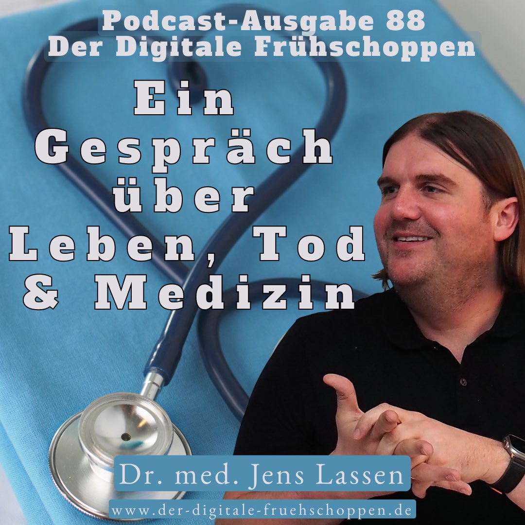 DerRationale's tweet photo. Die Folge mit unserem wunderbaren Gast Jens Lassen ist online. Sprechende #Medizin #Hausarzt #Gesundheit https://t.co/o603xJjONL
