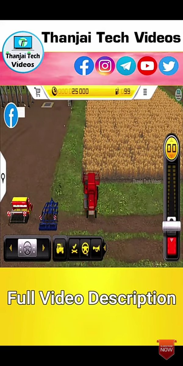 ThanjaiTech's tweet image. Farming Simulator 14 GamePlay 🎮 #ThanjaiTechVideos

Watch: youtu.be/vLvu1bzf90g

#farmingsimulator #farmingsimulator14 #fs14 #simulator #tractor #gaming #gameplay #yt #Youtube #shortsvideos 
@TheManikandanG