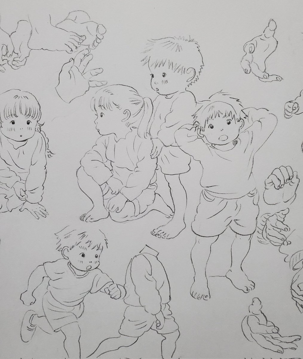 えんぴつでらくがき 