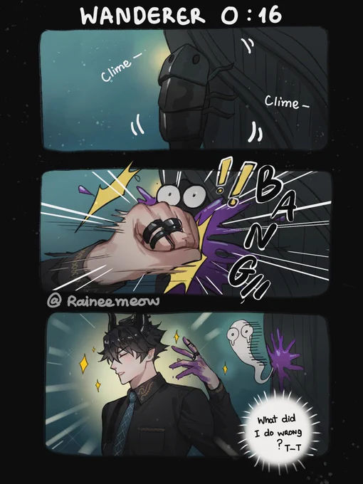 He's just a pity little alien🥺 
#Rizotto #RenZottoArt 