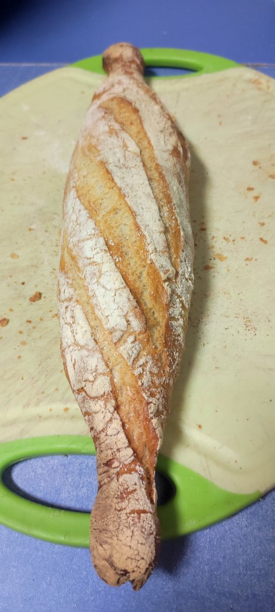 traduceman's tweet image. Quina barra! #panarra #bakingbread #panaderocasero #pan