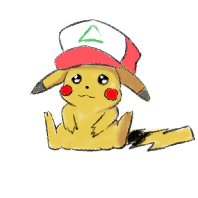 ポケモン並走お絵描きラスト#しゅえったいむ 