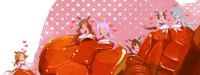 メジロ家×マロンケーキですわ～! 