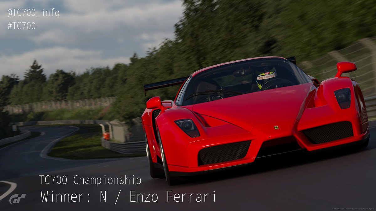 TC700_info's tweet photo. シリーズ全戦を終えて、逆転でシリーズタイトルを獲得したのはエヌ選手（ @Nggchi1008 ）！
おめでとうございます🎉🎉
#TC700 https://t.co/yfdVnf052h