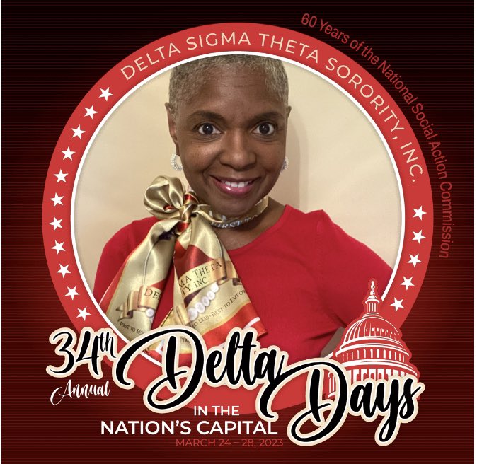 MGG65's tweet image. I am attending virtually our 34th Annual Delta Days in our Nation’s Capital..Forward with Fortitude:  Elevating Our Power for a New Era of Impact
#DDNC2023
#DST1913