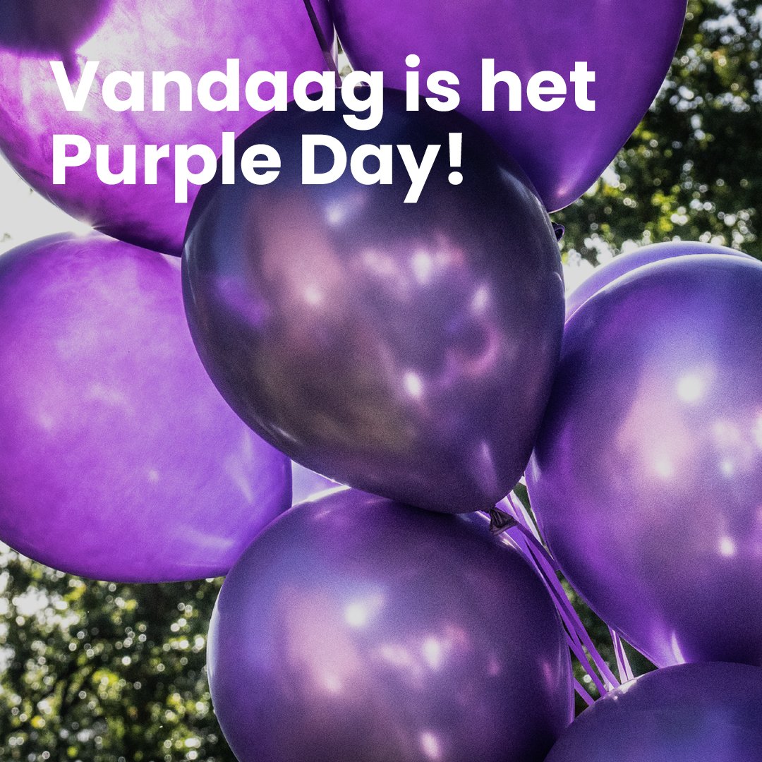 Vandaag is het Purple Day! Op deze dag vragen wij aandacht voor epilepsie. Draag jij vandaag paars?
#epilepsie #purpleday #purpledayforepilepsy #epilepsyawareness