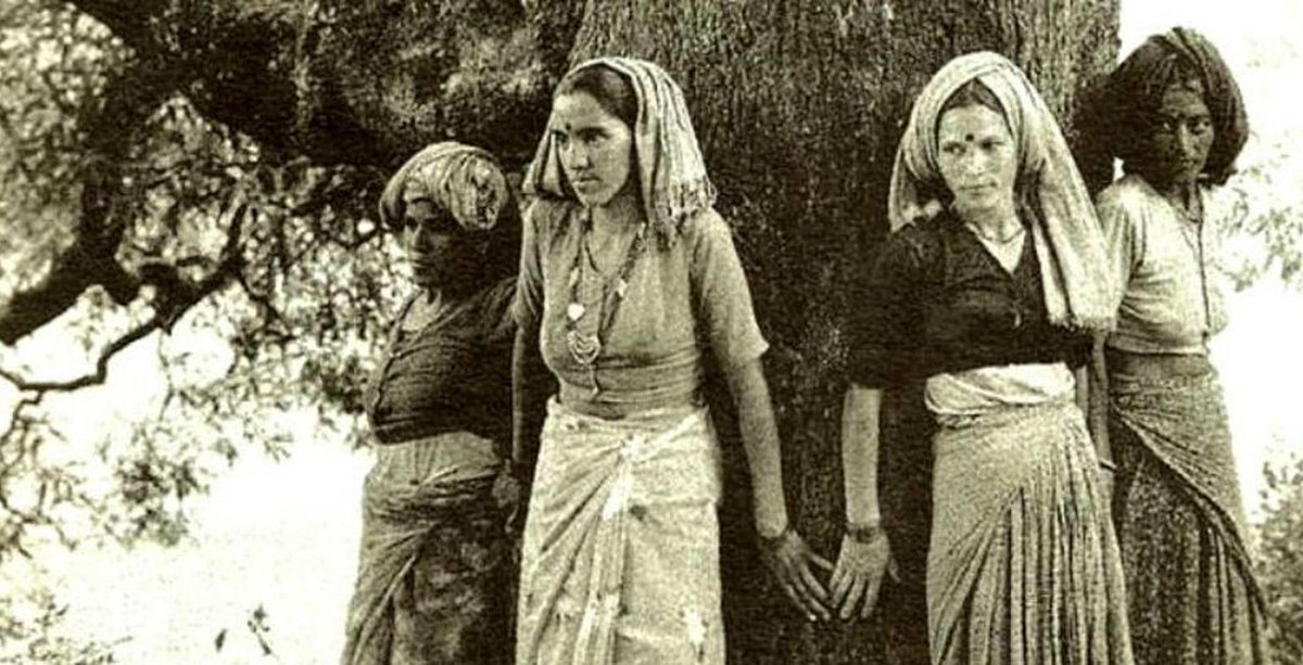 down2earthindia's tweet photo. 50 YEARS OF #ChipkoMovement: This March marks 50 years since villagers in the hills of then-undivided UP stopped loggers from cutting ash trees by hugging them. The peasant- and women-led movement has lessons today, especially after #Joshimath #Repost 

https://t.co/7Qh8QT15RC https://t.co/ut7M9sl7qX