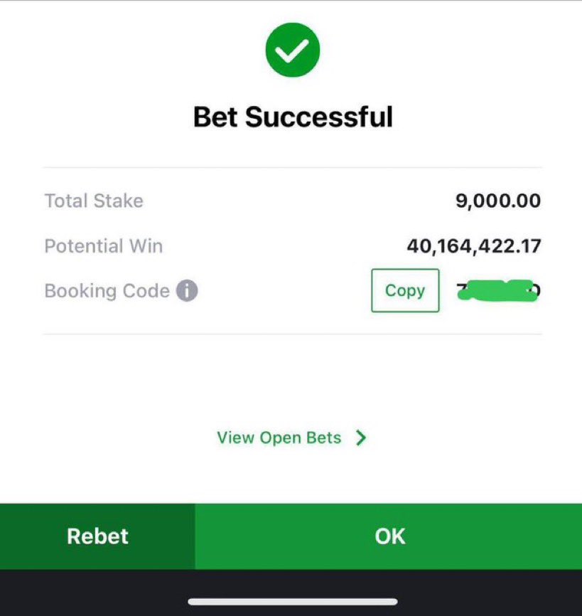 FreshBossTips's tweet image. If you haven’t won from my game before ..,today i will change your story!! 

    3.4K ODDS ON SPORTYBET❤️ 🦅

ALWAYS STAKE MILLION GAMES💪🏾

We keep trying the BIG ODDS! E go drop tonight ✅✅💥

       🗯incoming 40Million 💼💰

t.me/+Fyt54SrghXFmY…