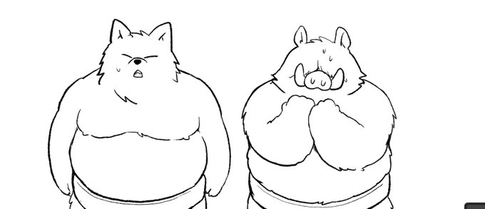 スケベな目に合わないすもー部モブ 