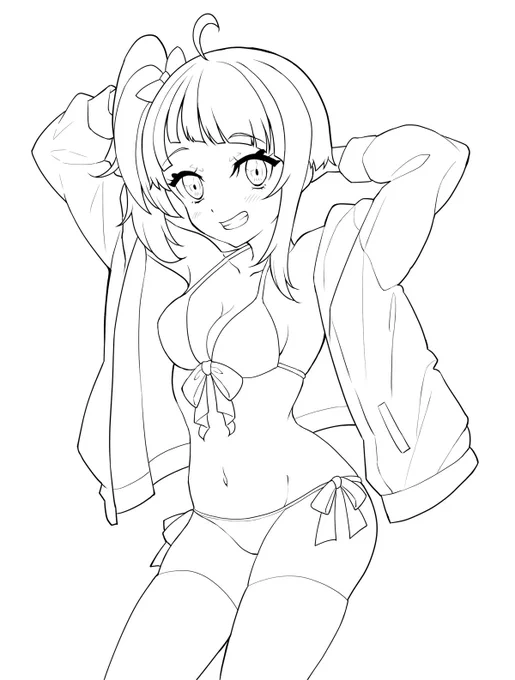 今日の本編の内容をまるっと無視して ウチのアンケートで1位だったという理由でソラちゃん描いてました

「ワン!」とか言ってるとこ可愛かったですね～😆 