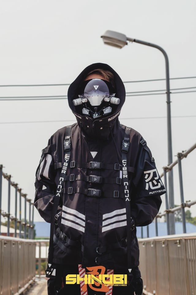 SHINOBI jacket by PUTTYSTUDIO x MBOX
Cyber Fashion

#futuristic  #サイバーパンク #кибермода  #techwear  #techwearfits  #cyberpunkfashion  #techwearfashion  #киберпанк  #cyberpunkgirl  #inspiration