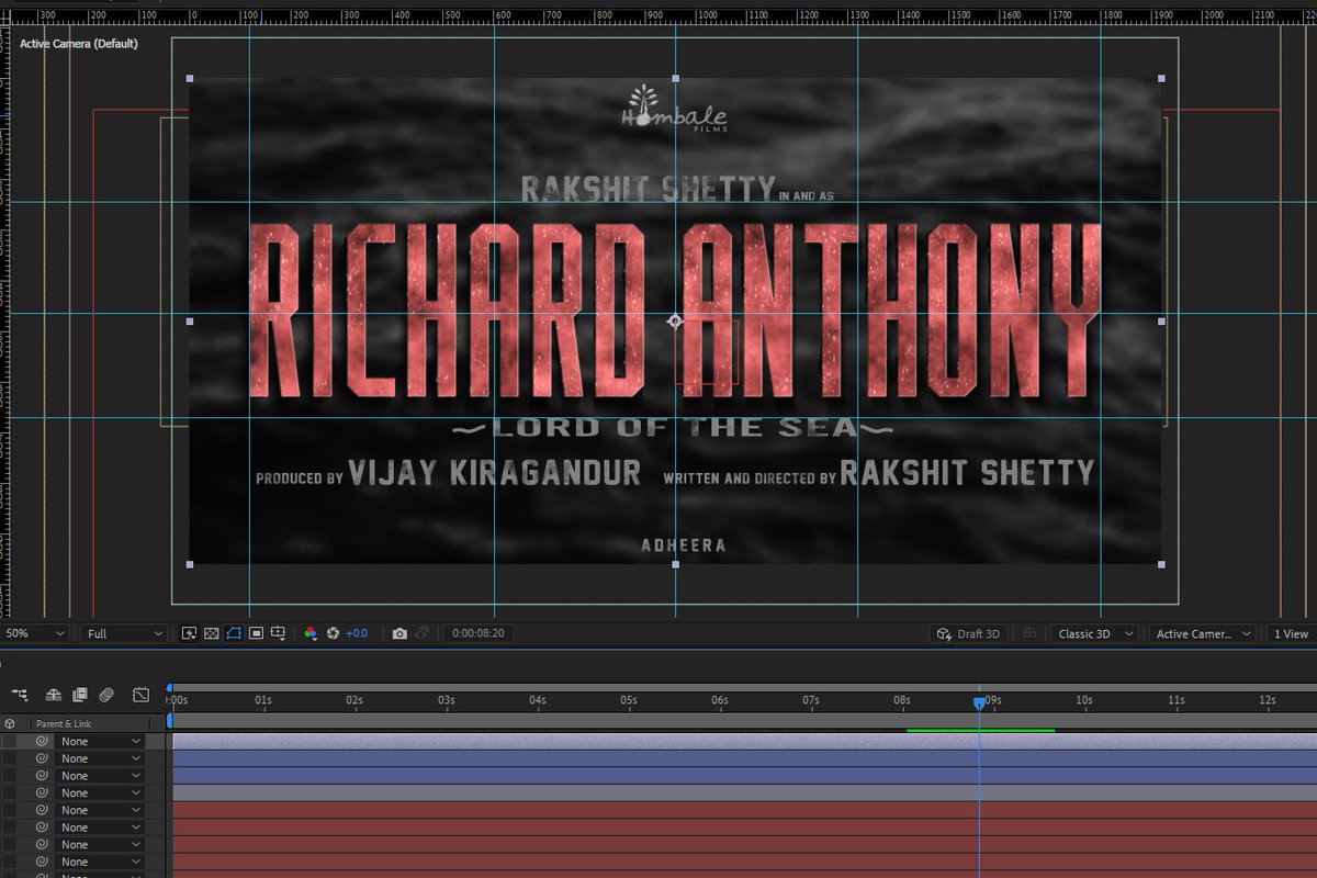 adheeraeditz's tweet photo. Ok Guys,
2 Hours Of Work. Ended Up Here.

Full Create Title Teaser Soon...

Draft Render.
@rakshitshetty @hombalefilms 

#rakshithshetty #richardanthony #hombalefilms https://t.co/eJVjHzC2qI