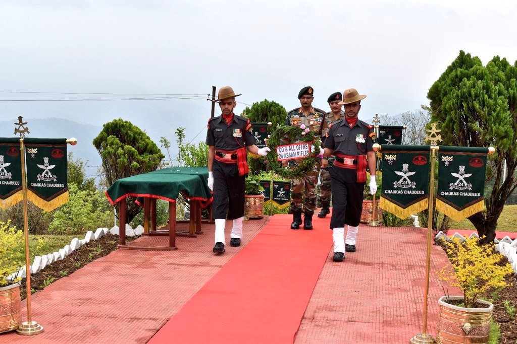The battles to save India in a far corner of the Empire- one of the bloodiest, and a fight to finish for the fourteenth Army under Bill Slim

79th #BattleHonoursDay SHANGSHAK, Ukhrul in Manipur. 
4 MARATHA LI (Jangi Paltan) of 50 (I) Para Bde made a heroic stand against the Japs