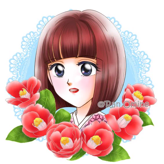 #これから絶対伸びるので今のうちにフォローしておいた方がいいですよ 椿ちゃん加筆修正しました(*^▽^*)ぎりぎりまだ椿咲いてるよね 