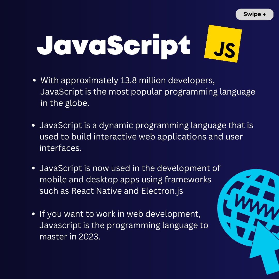 webdevinsiders's tweet image. Ready to level up your programming skills in 2023? Check out the top 3 languages you need to know: #programming #2023trends #codinglanguages
