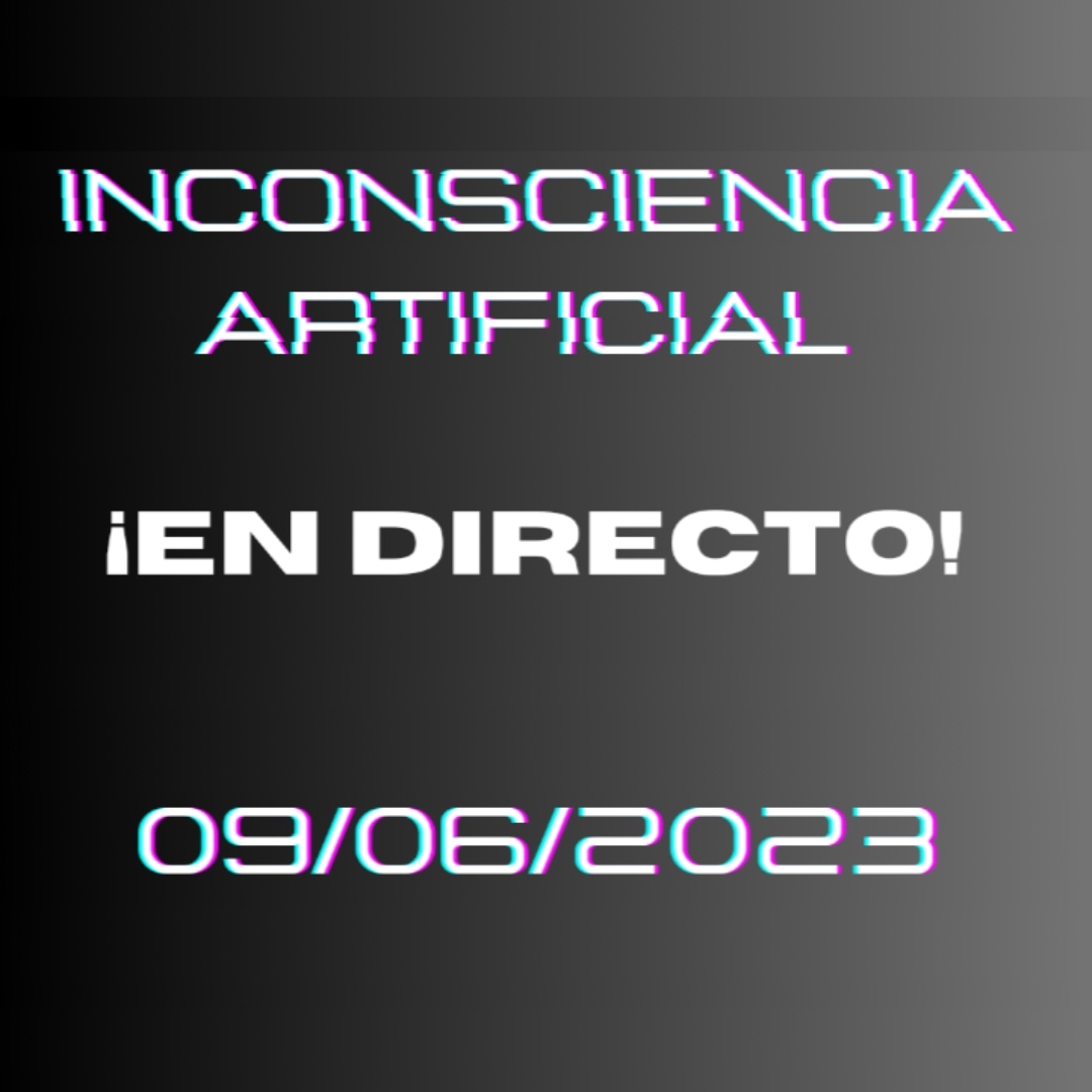 ¡Noticia!, El próximo viernes 9 de Junio ¡Inconsciencia Artificial actuará en directo!... ¡¡Pronto más noticias!!

#directo #musica #pop