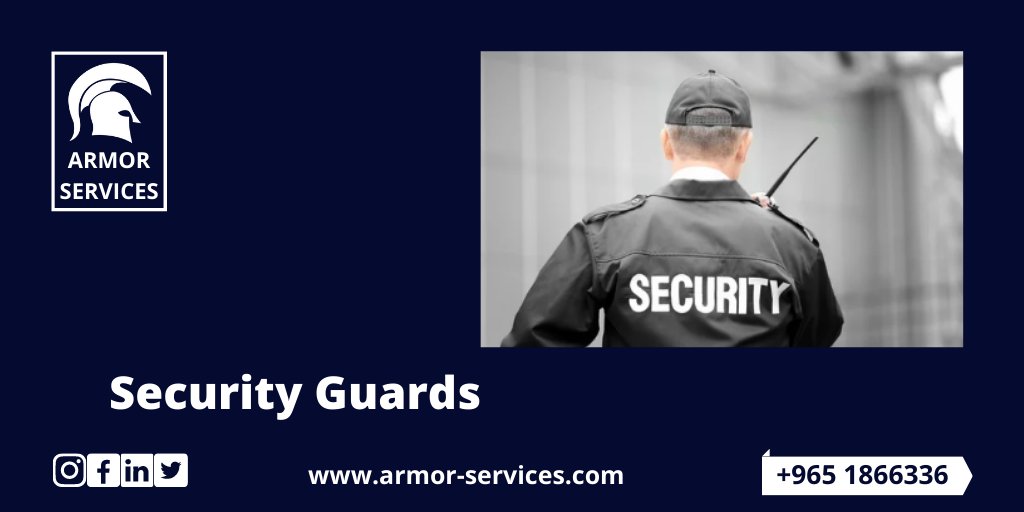 ArmorServicesKW's tweet photo. ARMOR provides security guards and all kinds of security services in Kuwait. 
Call 1866336
Visit https://t.co/0TXn5RjbIG

#security #securitysystems #securityguards #securitysolutions #alarmsystem #softwaresolutions #softwaredevelopment #softwaresystems #Guards #Kuwait https://t.co/Qz5W3bsae1