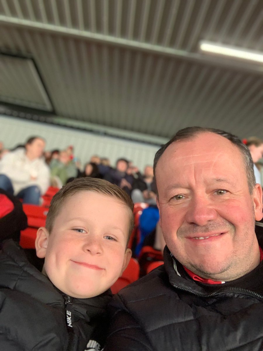 Archie was delighted he won a ticket for his very first real football match in a stadium. Liverpool Legends game. What an absolute treat. #schoolattendance thank you @malvernprimary