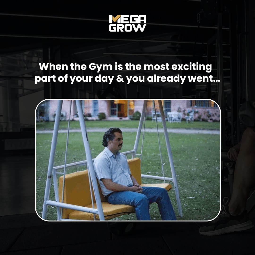 megagrow01's tweet photo. When the gym is the highlight of your day, but you already crushed your workout🏋️‍♀️
Time to find a new beat tomorrow!👊🏻

#BanaaApniPechaan
Order Yours Today! 💯

#megagrow #gymsupplements #gym #supplements #gymmotivation #fitnessmotivation #motivation #fit #fitnessaddict #meme https://t.co/09XKXbBx0F