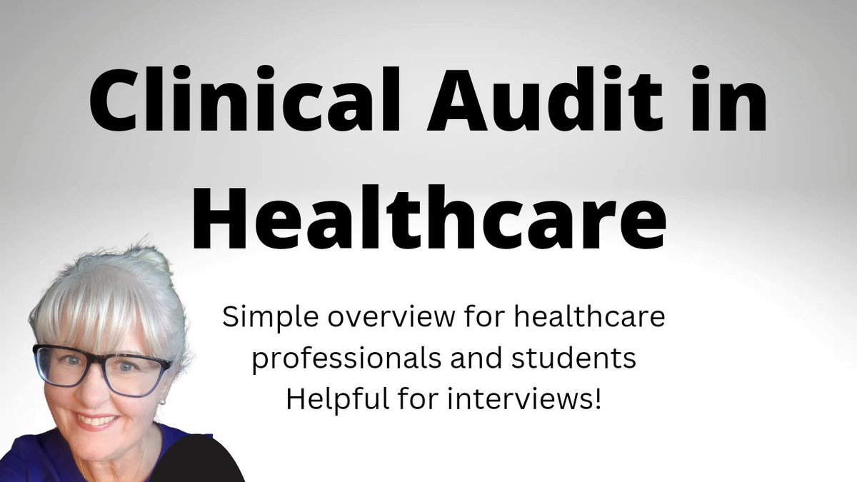 Carol Forde-Johnston💙 (@fordejohnston) on Twitter photo This week's video: 'Clinical Audits in Healthcare' Useful for any healthcare professionals preparing for interviews or students planning assignments/ placements with clinical governance or audit teams, see link
youtu.be/LWj7tTck570
<a href="/CNENetworkUK/">Clinical Nurse Educator Network 💙</a> <a href="/RCNStudents/">RCN Students</a> <a href="/WeStudentNurse/">WeStudentNurses 💙</a>🤓 This week's video: 'Clinical Audits in Healthcare' Useful for any healthcare professionals preparing for interviews or students planning assignments/ placements with clinical governance or audit teams, see link
youtu.be/LWj7tTck570
<a href="/CNENetworkUK/">Clinical Nurse Educator Network 💙</a> <a href="/RCNStudents/">RCN Students</a> <a href="/WeStudentNurse/">WeStudentNurses 💙</a>🤓