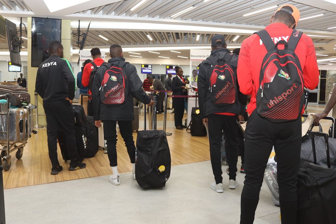 CarolRadull's tweet photo. The stars are off to Iran for an International friendly. 

We wish them the best.
#RadullKE
#TalantaHela https://t.co/mnaaqweWpn
