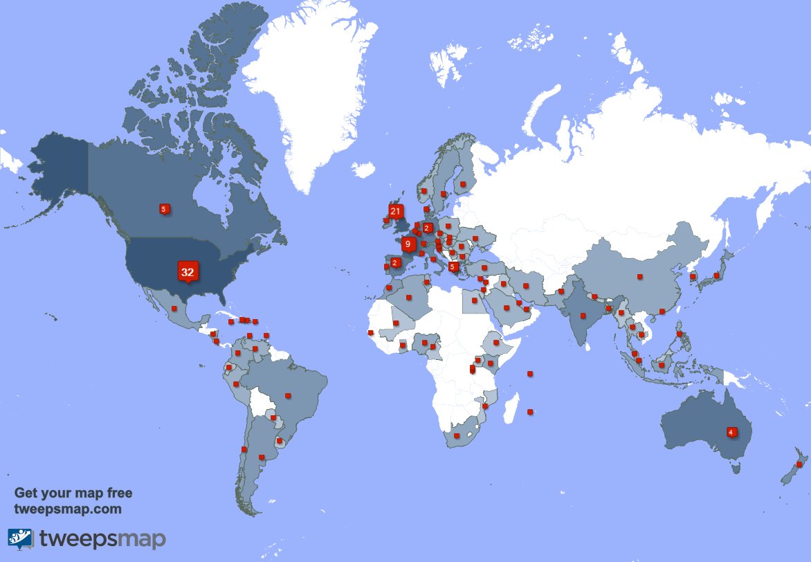 I have 5 new followers from Australia, and more last week. See tweepsmap.com/!meldcc